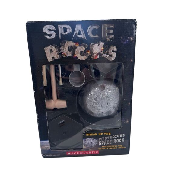 SPACE ROCKS: BREAK UP THE MYSTERIOUS SPACE ROCK AND DISCOVER FAST SHIPPING RARE - Picture 1 of 9